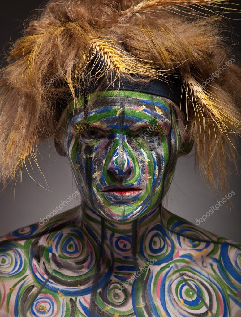 African Tribal Face Paint Meanings