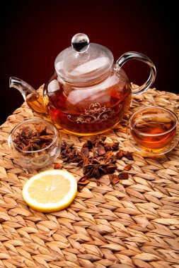Çaydanlıklı çay.