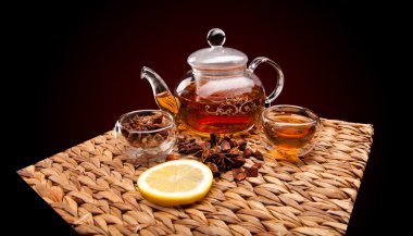 Çaydanlıklı çay.