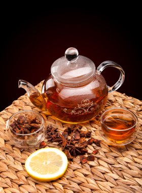 Çaydanlıklı çay.