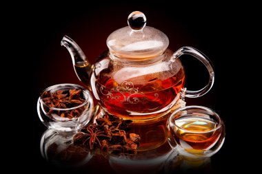 Çaydanlıklı çay.