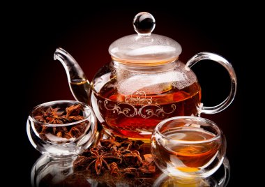 Çaydanlıklı çay.