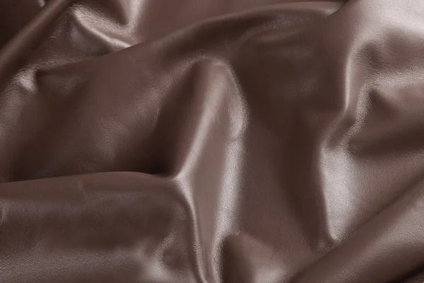 Brown leather texture — Stock Photo, Image