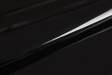 Siyah pürüzsüz parlak yüzey dokusu