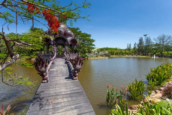 Starověké Siam park v Thajsku — Stock fotografie