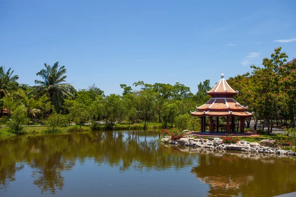 Starověké Siam park v Thajsku — Stock fotografie