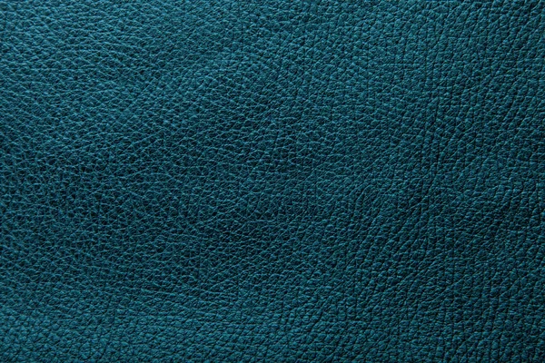 Голубая кожаная текстура для фона с просторным текстом — стоковое фото