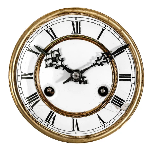 Vintage antieke clock Rechtenvrije Stockfoto's