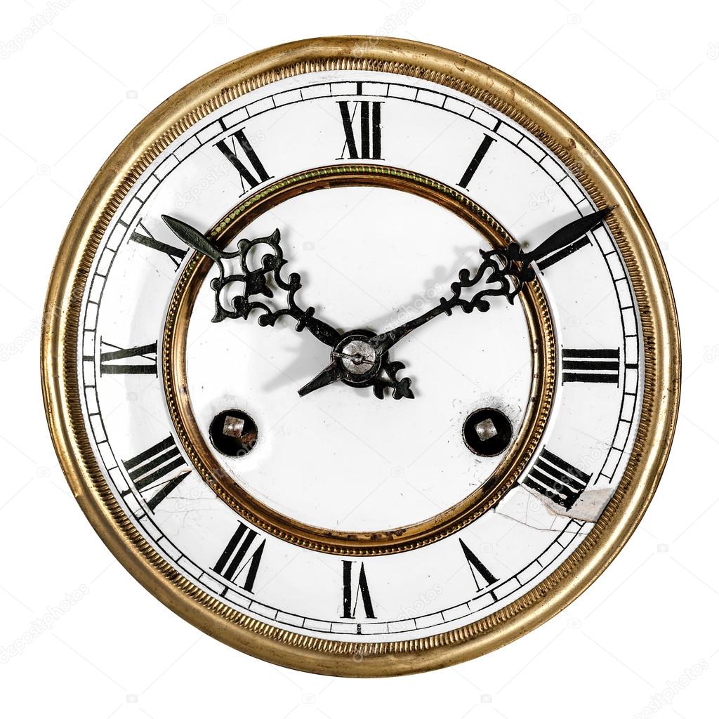 Vintage antique clock Stock Photo by ©kaluginsergey 59896245