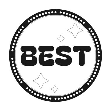 En iyi seçim siyah beyaz etiket çizimi. En çok izlenen parça. Özelleştirilmiş ürün. En çok satan. Kaliteli vurgu. Etiket izole edildi. Tek renkli rozet pazarlama. Tanıtım amblemi. Reklam etiketi