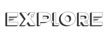 Cesur siyah-beyaz üç boyutlu metin oluştur. Yapay zeka içeriği oluşturma fonksiyonu. Yaratıcılık çıktısı. Fikir üretmek hızlı olur. Özetlenmiş mektuplar. Eğlenceli tipografi. Yıldız aksanlı blok tipi. Kullanılan Montserrat yazı tipi