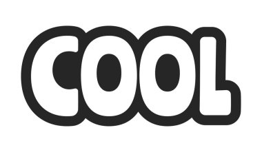 Eylem çıkartmasına cesur bir taslak çağrısı. Onaylama tepkisi. Titreşimler. Rahatlamış olumlu tepki. Sıradan bir cevap. Siyah beyaz metin. Kabarcık harfleri. Oyuncu tasarım kelimesi. Kullanılan çiftlik yazı tipi