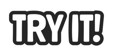 Eylem çıkartması için cesur bir özet yap. Deneme işlevi. Kullanıcı etkileşimi. Test aracı. Önizleme modu. Demo özelliği. Siyah beyaz metin. Kabarcık harfleri. Oyuncu tasarım kelimesi. Kullanılan çiftlik yazı tipi