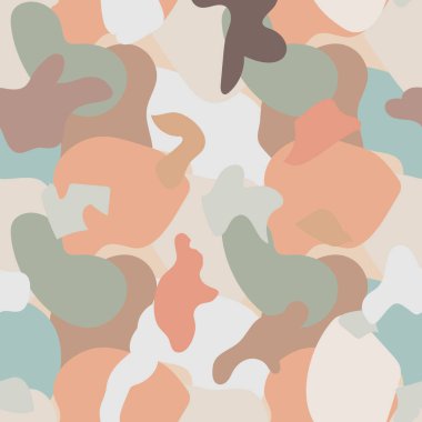 Modern basit stilde soyut, pürüzsüz desen. Tropikal doğa ilham verici. Ambalaj kağıdı, duvar kağıdı, kumaş vs. için tasarım