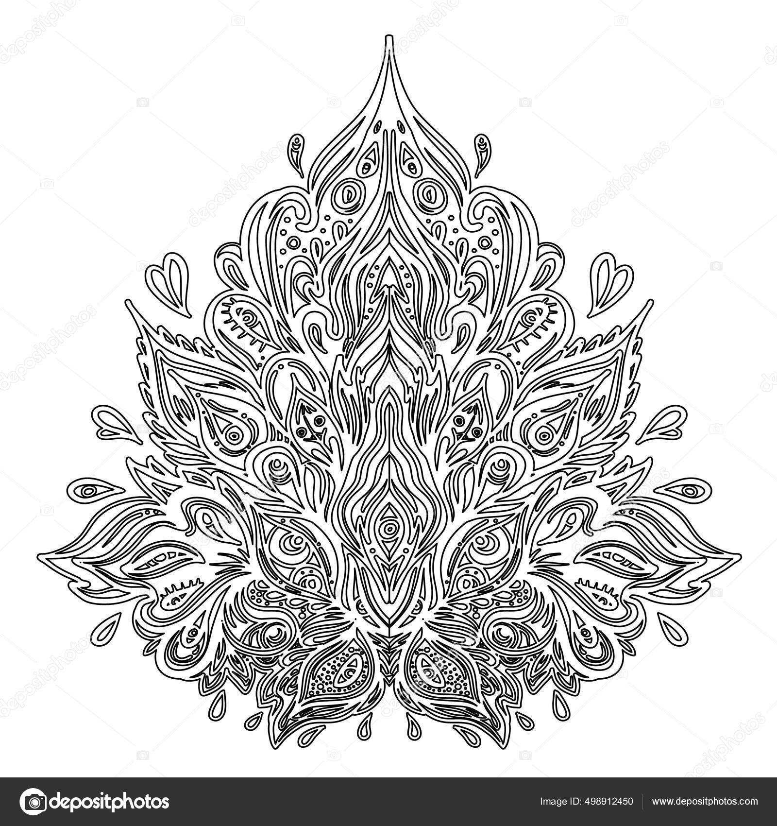 蓮と神聖幾何学 調和とバランス 宇宙のアーユルヴェーダのシンボル タトゥー肉のデザイン ヨガのロゴ ボホプリント ポスター Tシャツのテキスタイル 分離ベクトル図 ストックベクター C Vgorbash