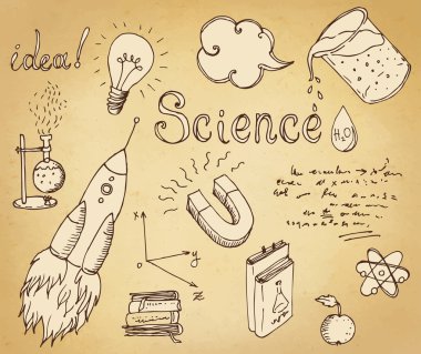 Okula geri: Bilim laboratuarı nesneleri