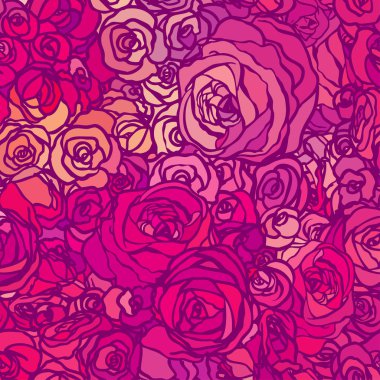 Güllü çiçekli süslü tasarlamak