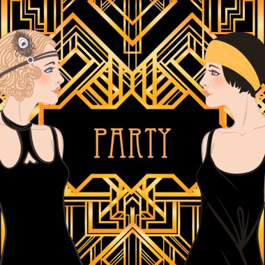 Sineklik kızlar: Retro Parti Davetiyesi