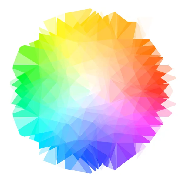 Creative Color Wheel — Stock Vector