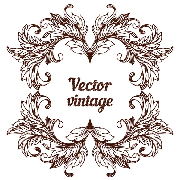 Elementos de design estilo vintage — Vetor de Stock