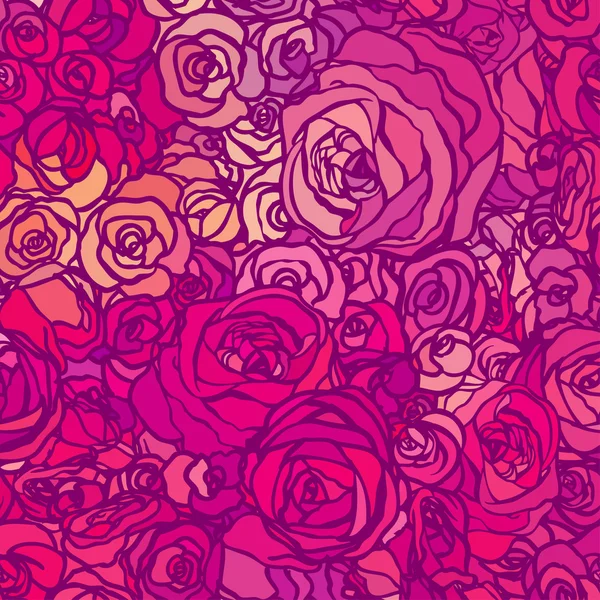 Güllü çiçekli süslü tasarlamak