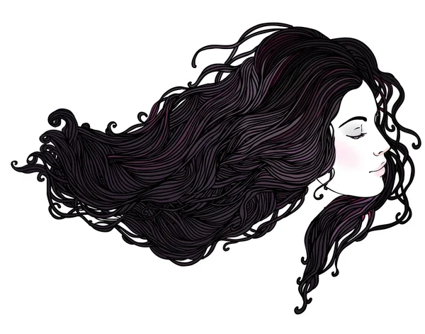 boyalı saçlı güzel kız