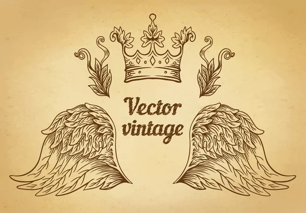 Vintage tarzı tasarım öğeleri