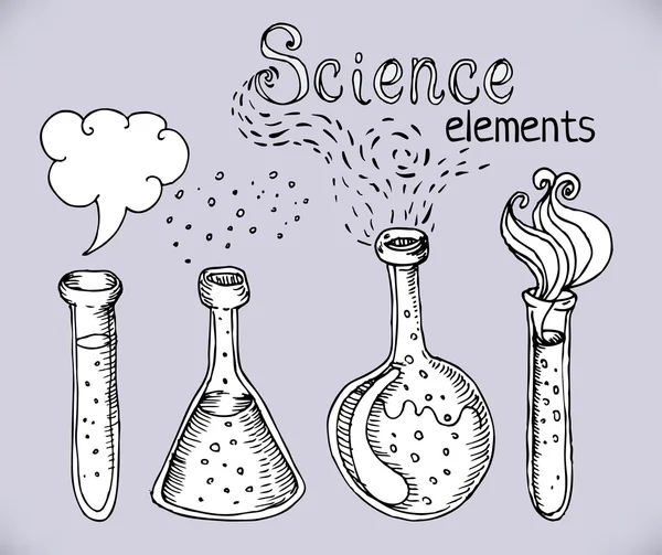Okula geri: Bilim laboratuarı nesneleri