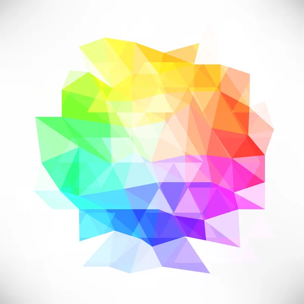 Roue de couleur créative — Image vectorielle