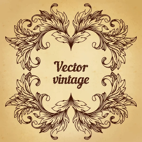 Elementos de diseño de estilo vintage — Vector de stock