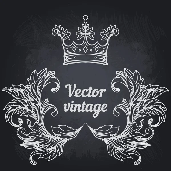 Éléments de design style vintage — Image vectorielle