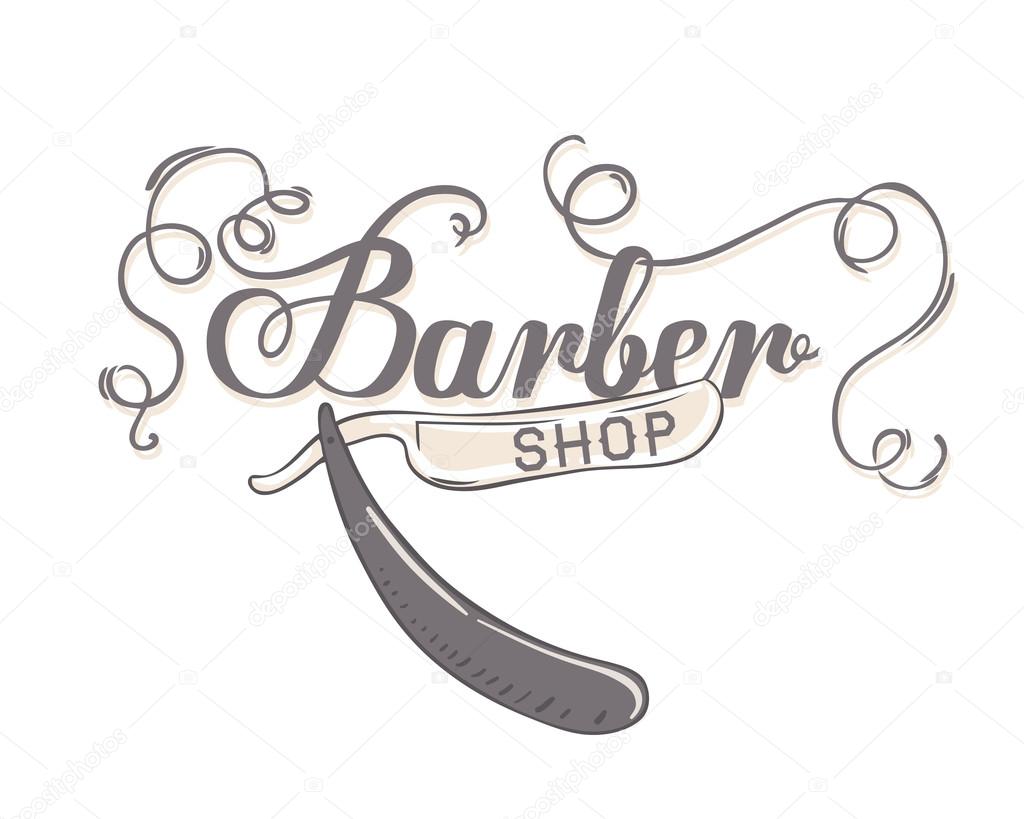 Hipster Barber Shop Business Card