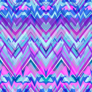 Etnik zikzak seamless modeli