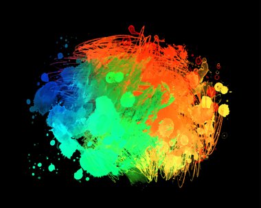 Soyut suluboya arkaplanı