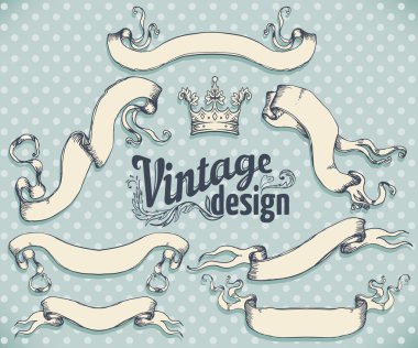 Vintage Tasarım Elementleri Ayarları.