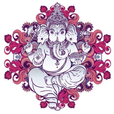 Hindu Lord Ganesha..