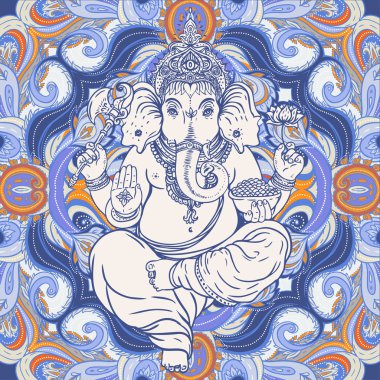Hindu Lord Ganesha.