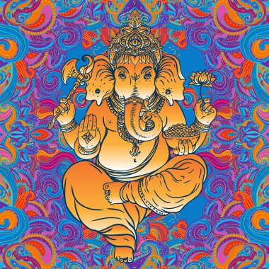 Hindu Lord Ganesha.