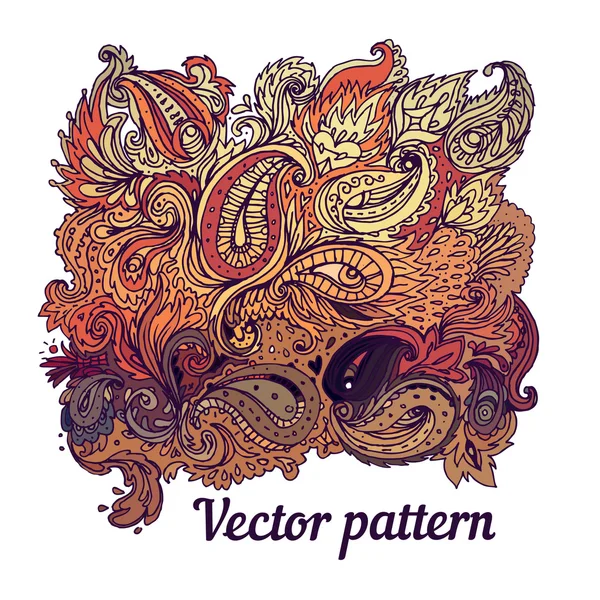 Textura paisley colorido —  Vetores de Stock