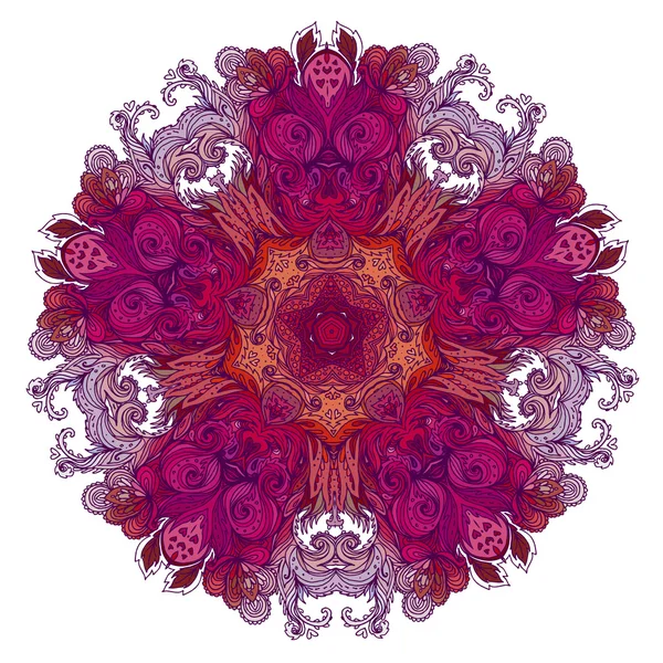 Mandala. Yuvarlak model