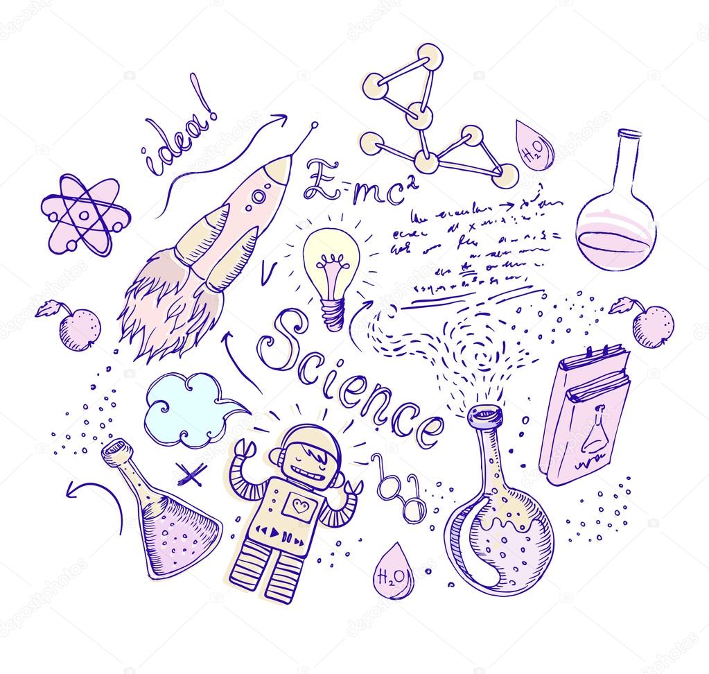 Back to School: science lab objects