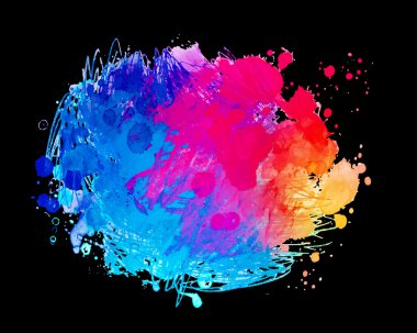 Soyut suluboya arkaplanı