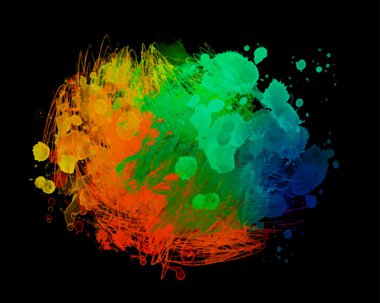 Soyut suluboya arkaplanı