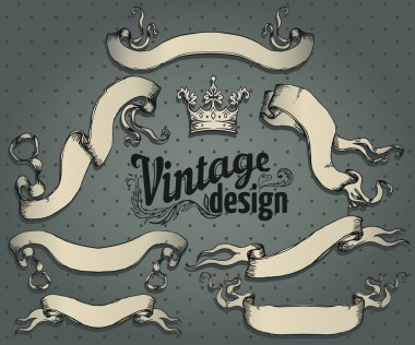 Vintage Tasarım Elementleri Ayarları.