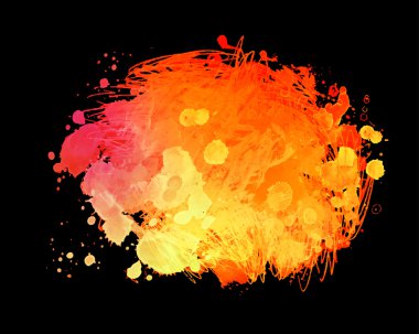 Soyut suluboya arkaplanı