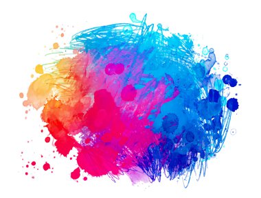 Soyut suluboya arkaplanı