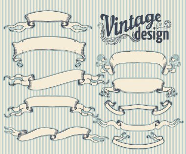 Vintage Tasarım Elementleri Ayarları.