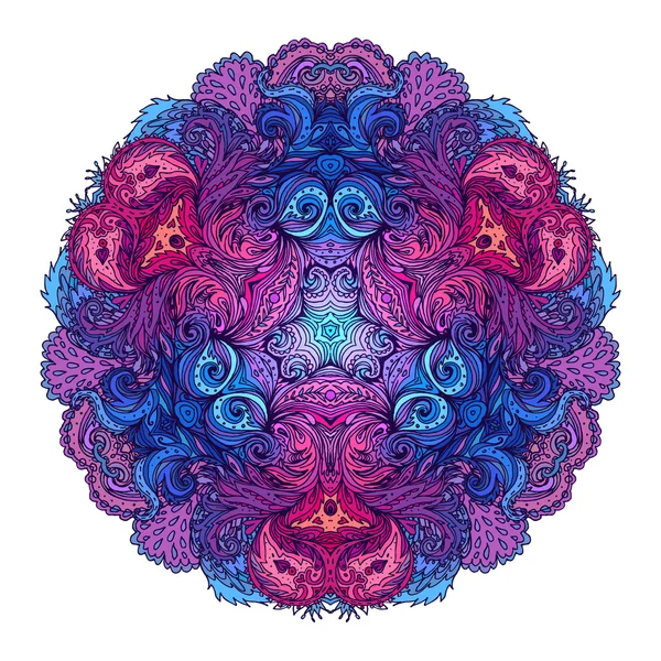 Mandala. Vintage yuvarlak desen