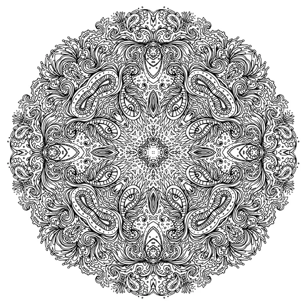 Mandala. Yuvarlak model