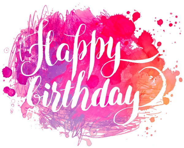 Boyalı suluboya tebrik kartı